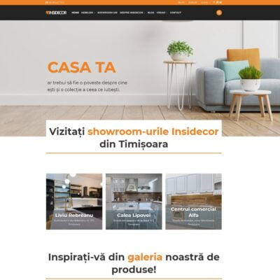 Custom furniture website