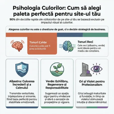 Ce paletă de culori se potrivește pentru site-ul unui psiholog