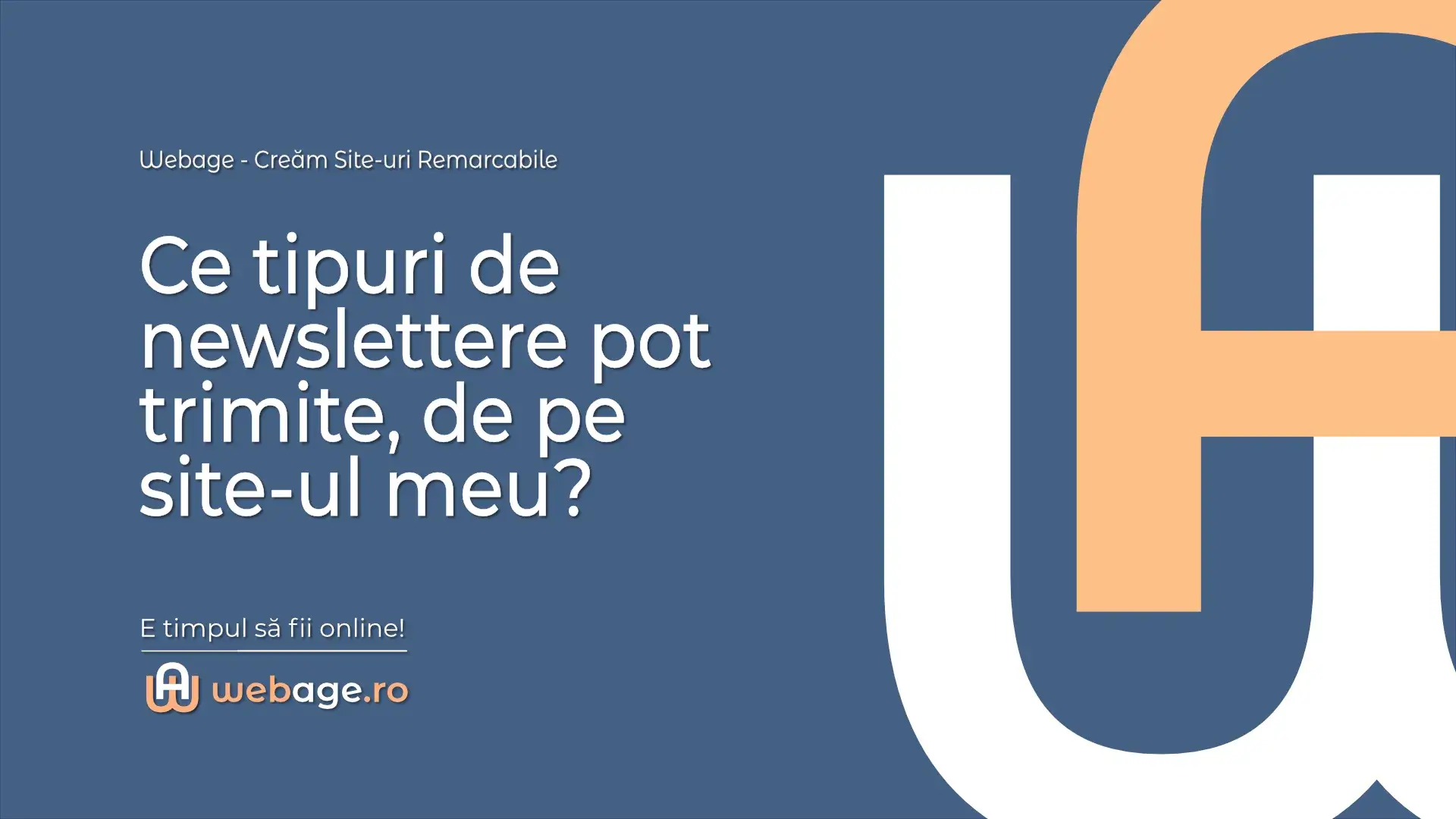 Strategii email marketing și tipuri de newslettere pentru optimizare site web