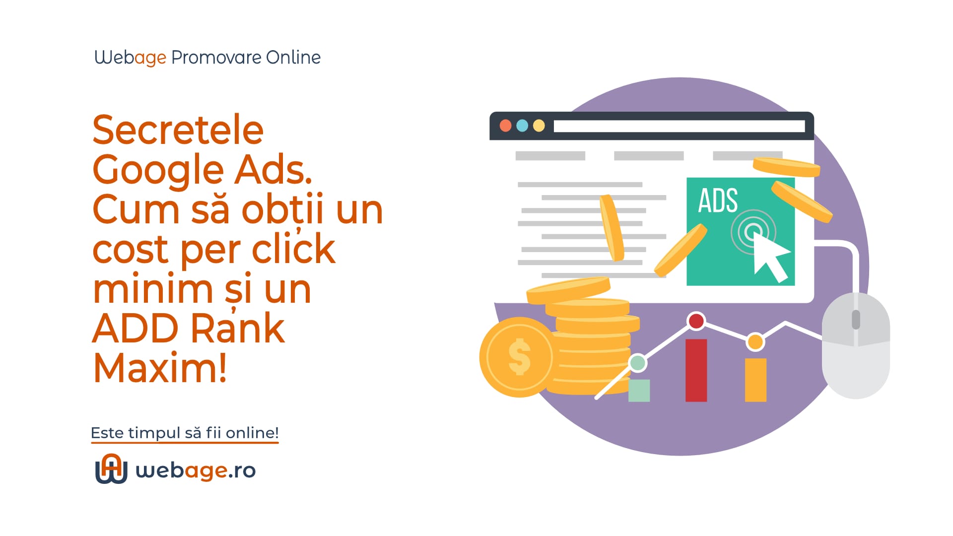 Secretele Google Ads. Cum să obții un cost per click minim și un ADD Rank Maxim